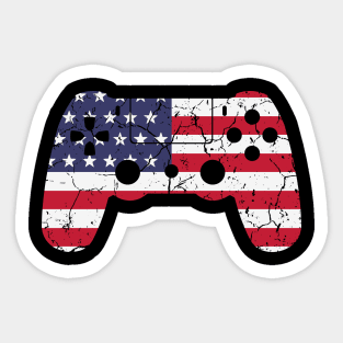 American Gamer Sticker